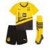 Otroški Nogometni dresi Borussia Dortmund Sebastien Haller #9 Domači 2023-24 Kratek Rokav (+ Kratke hlače)